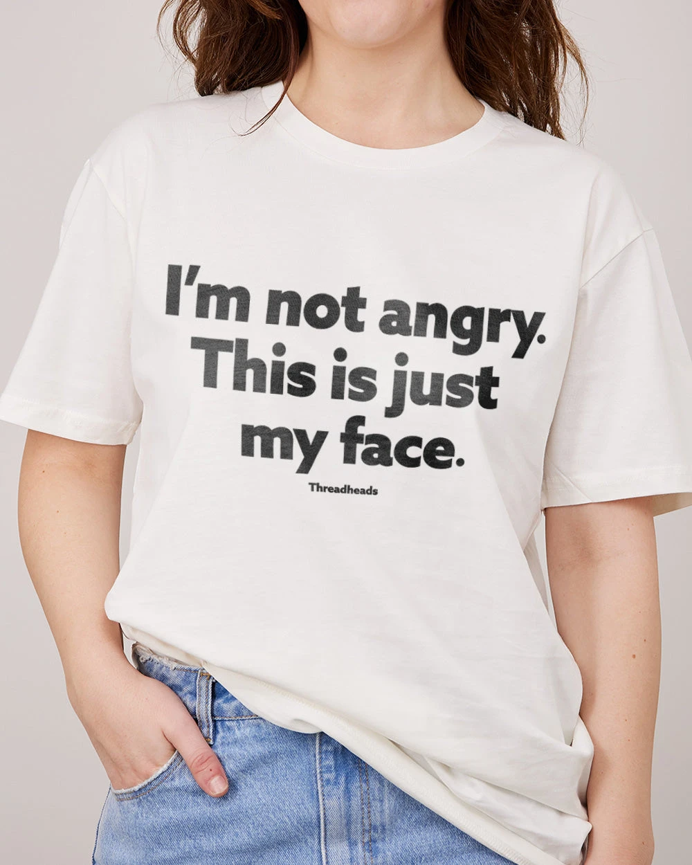 I'm Not Angry T-Shirt 7 I'm Not Angry T-Shirt - Image 5