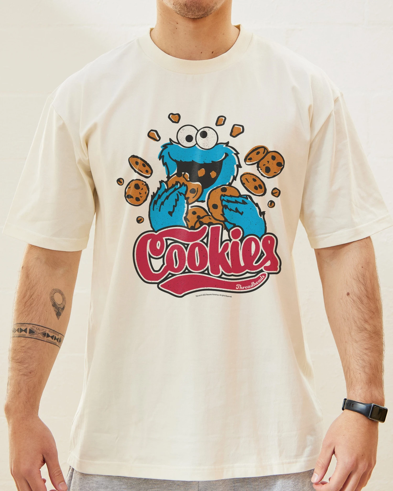 Sesame Street Cookie Monster Cookies T-Shirt 3 Sesame Street Cookie Monster Cookies T-Shirt