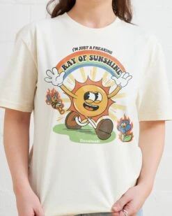 I'm Just A Freaking Ray Of Sunshine T-Shirt -Thread Heads Sale Store Natural Front a21c4161 d9f4 45e9 8f02 8e8e28eb8328