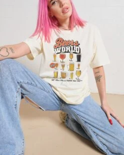 Beers Of The World T-Shirt -Thread Heads Sale Store Natural Front c0d815a9 fbb2 4bfa a4b1 cb31427ac66c