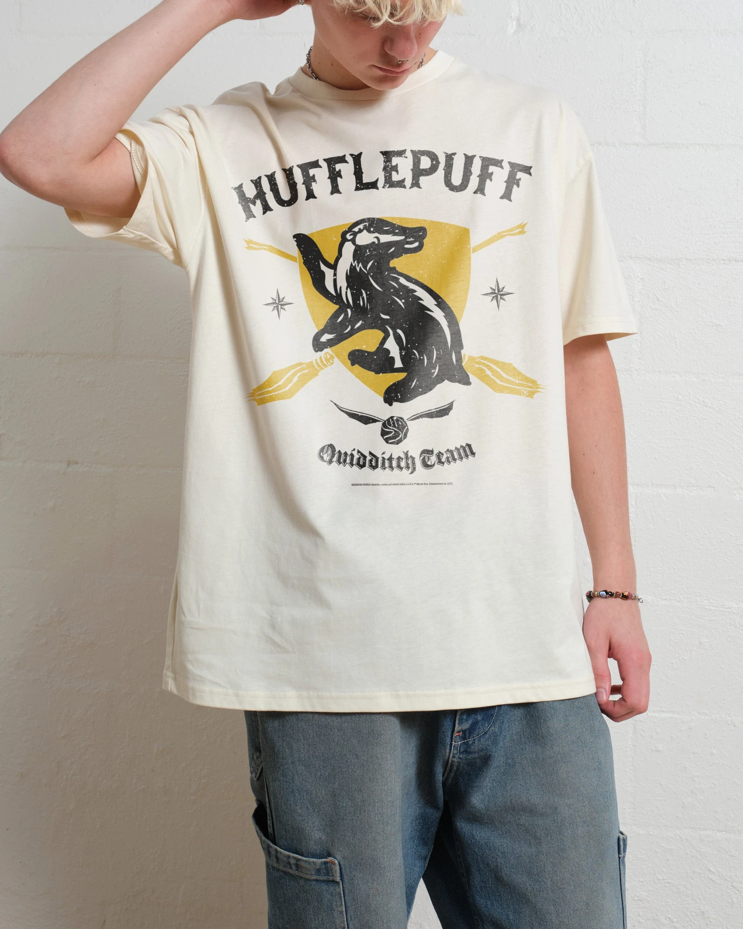 Harry Potter Hufflepuff Quidditch Team T-Shirt 5 Harry Potter Hufflepuff Quidditch Team T-Shirt - Image 3
