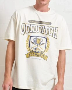 Harry Potter Triwizard College T-Shirt -Thread Heads Sale Store Natural Front e4653e3a 95dc 4816 a327 85ca75289979