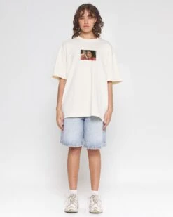 Who Is This? Oversized Tee -Thread Heads Sale Store Natural Full Body Oversized Front f7538046 a332 44a5 90b3 81763ca832b3