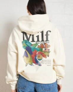 Man I Love Fish Front And Back Hoodie -Thread Heads Sale Store Natural Hoodie Women Back d4de4faa e438 4de0 a5e9 c8419ee523e2