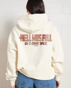 Hell Was Full Hoodie -Thread Heads Sale Store Natural Hoodie Women Back f89870db d4c9 40e6 82c5 eb54afeeb32a