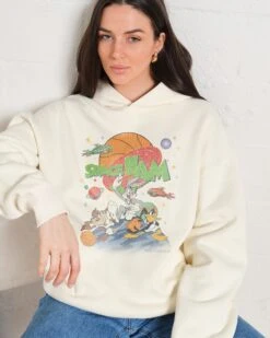 Space Jam Hoodie -Thread Heads Sale Store Natural Hoodie Women Front 07f0aff3 919b 4c4e a605 877066d4d2eb
