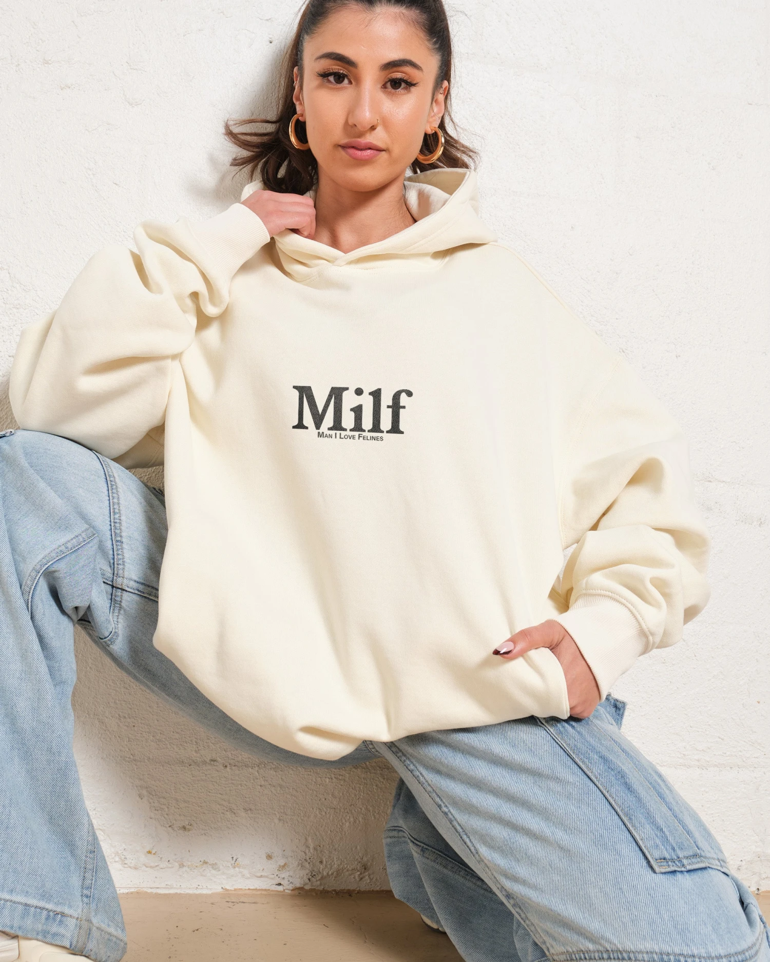 Man I Love Felines Front And Back Hoodie 6 Man I Love Felines Front And Back Hoodie - Image 4