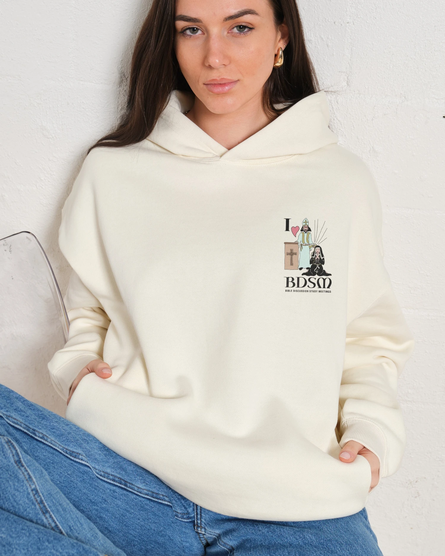 I Love BDSM Hoodie 4 I Love BDSM Hoodie - Image 2