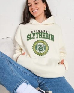 Harry Potter Slytherin College Hoodie -Thread Heads Sale Store Natural Hoodie Women Front 92e12f0e 36ec 4aef 9233 68f5154c65ab