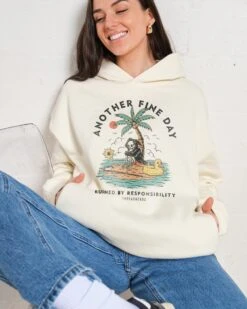 Another Fine Day Ruined By Responsibility Hoodie -Thread Heads Sale Store Natural Hoodie Women Front dc840ae8 f2f9 44cf 9db4 c77f575d7753