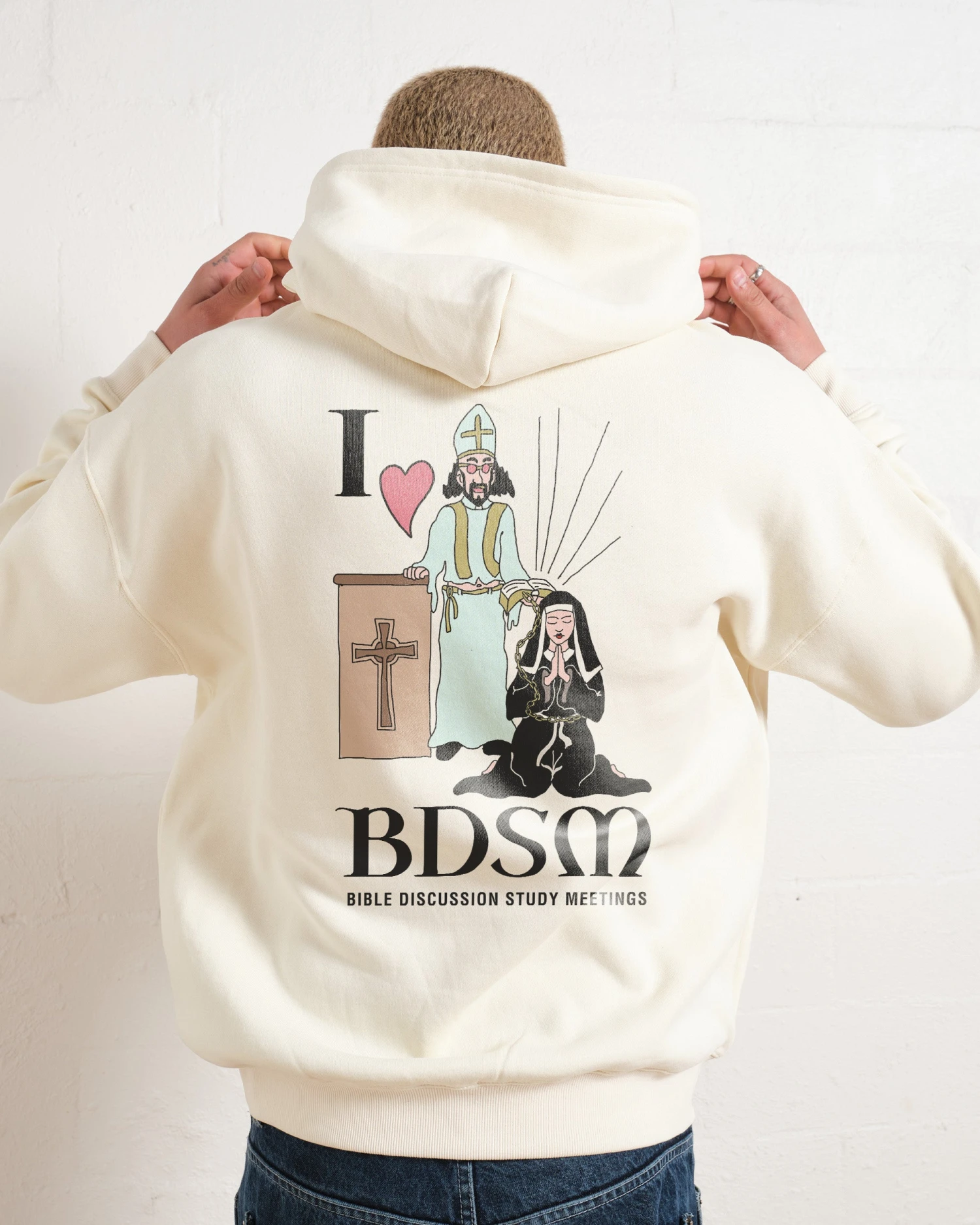 I Love BDSM Hoodie 5 I Love BDSM Hoodie - Image 3