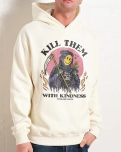 Kill Them With Kindness Hoodie -Thread Heads Sale Store Natural Men Hoodie Front 92800515 eab0 49fa 8620 52e353fed800