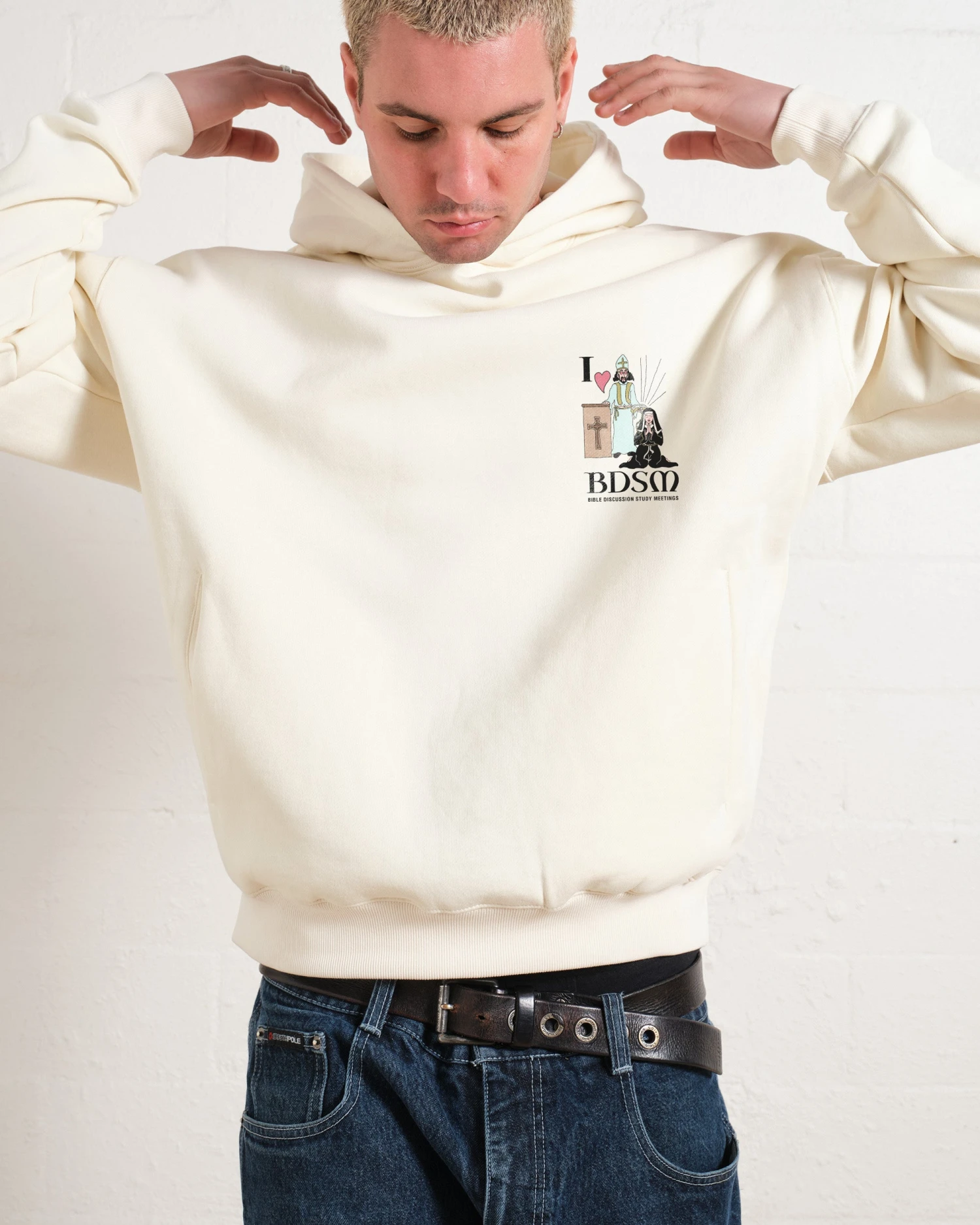 I Love BDSM Hoodie 6 I Love BDSM Hoodie - Image 4