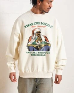Christmizzle Sweatshirt -Thread Heads Sale Store Natural Men Jumper Front 7ff3a3a9 d578 4cdf bcf6 907af333c537