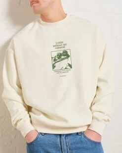 I Exist Without My Consent Sweatshirt -Thread Heads Sale Store Natural Men Jumper Front b70b77a5 353d 4015 b387 9ee7564a0837