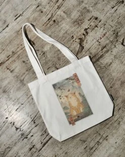 Edo Cat Tote Bag