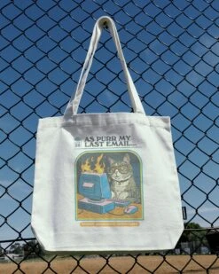 As Purr My Last Email Tote Bag