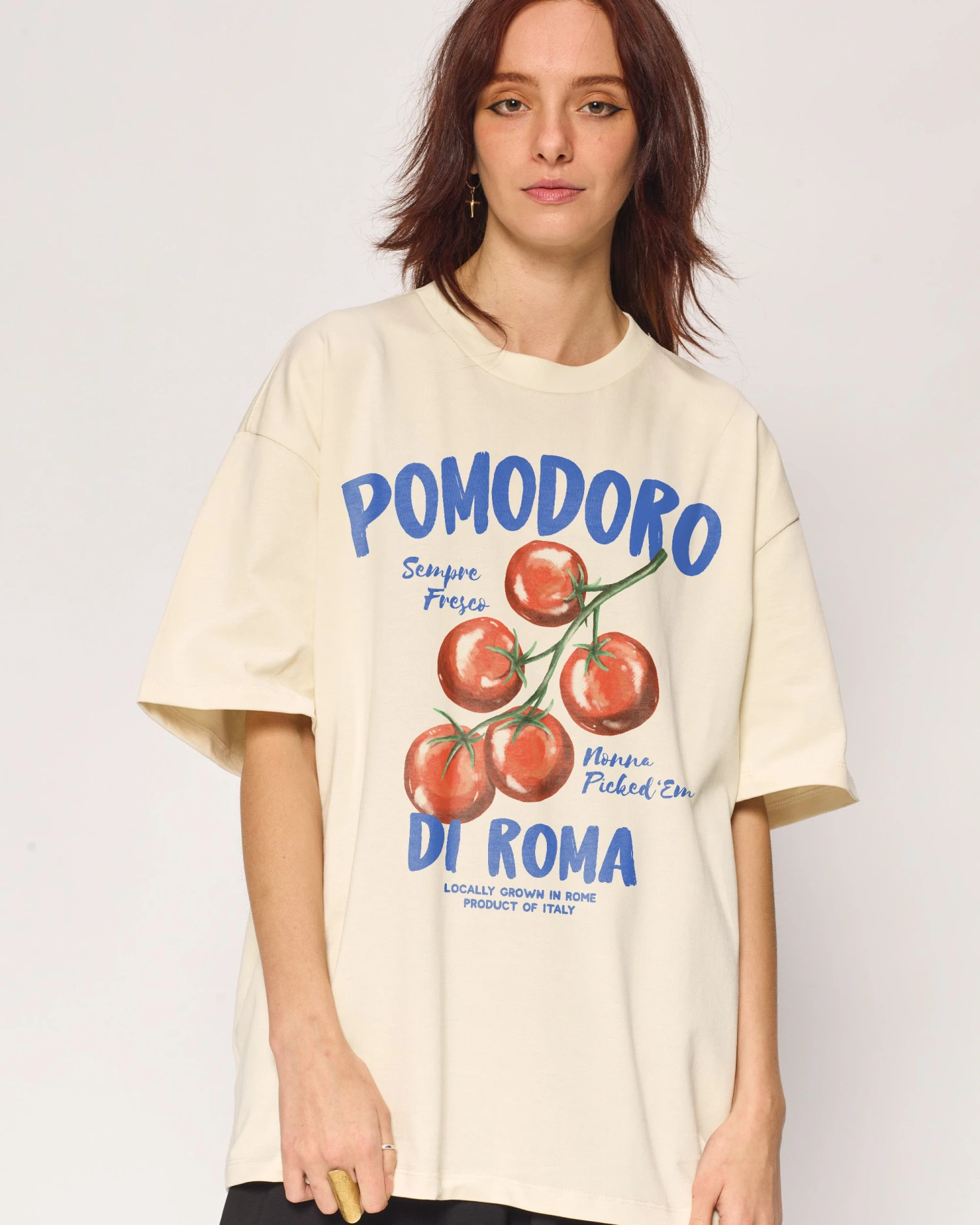 Pomodoro Di Roma Oversized Tee 3 Pomodoro Di Roma Oversized Tee