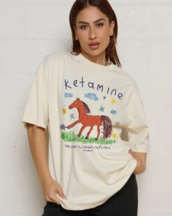Ketamine Oversized Tee 11 Ketamine Oversized Tee -Thread Heads Sale Store NaturalOversized Front 1abfac09 2d05 4b1a a063 8cd82e8c8cc8