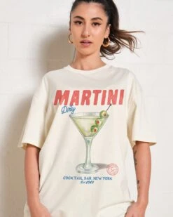 Dirty Martini Oversized Tee -Thread Heads Sale Store NaturalOversized Front 4753b434 a96a 4821 8879 cd6b7c365bcb
