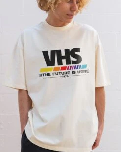 VHS - The Future Is Now Oversized Tee 13 VHS - The Future Is Now Oversized Tee -Thread Heads Sale Store NaturalOversized Front 661685cc 0dd6 4a67 9fbd ff0d469ebc52