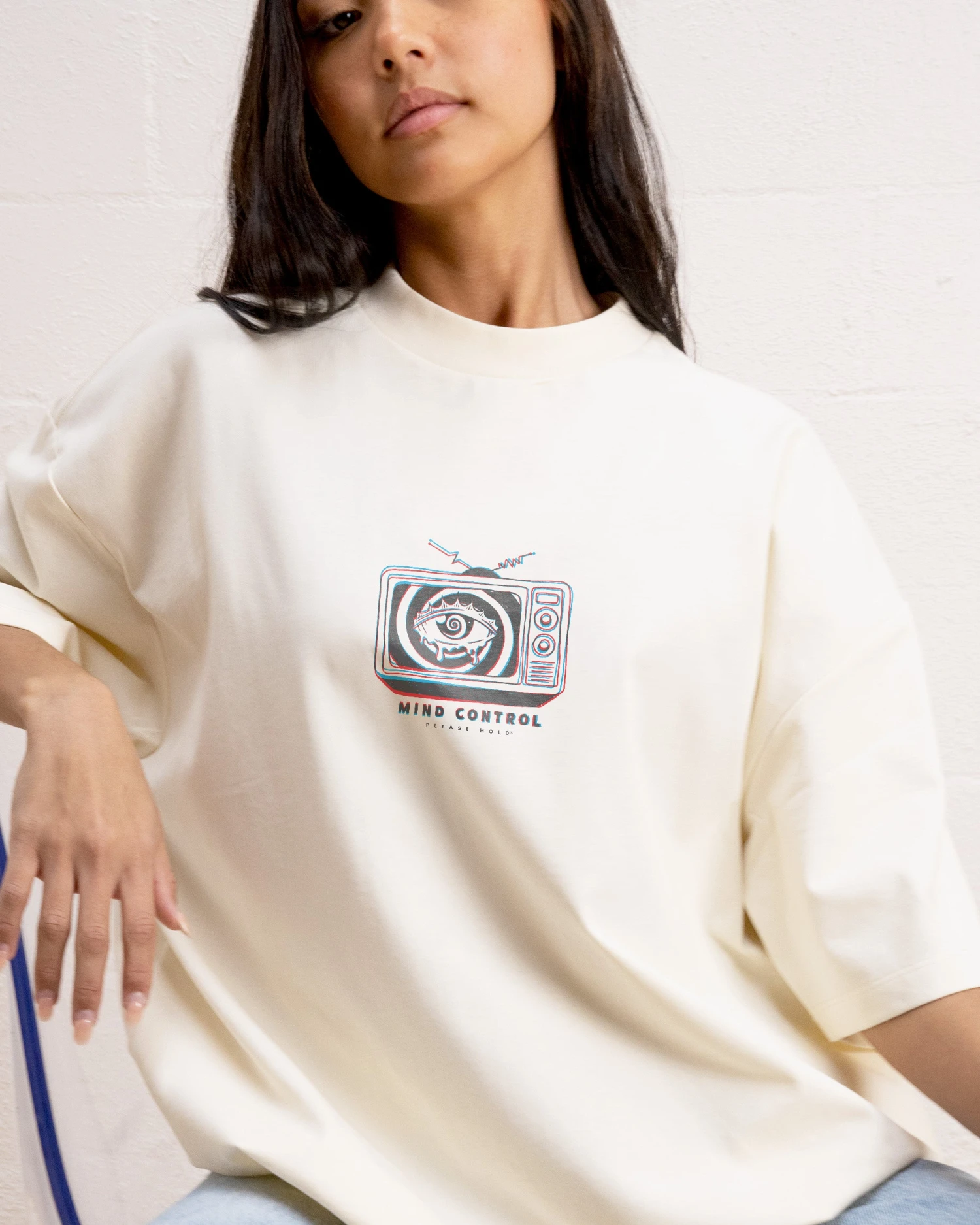 Mind Control Oversized Tee 4 Mind Control Oversized Tee - Image 2