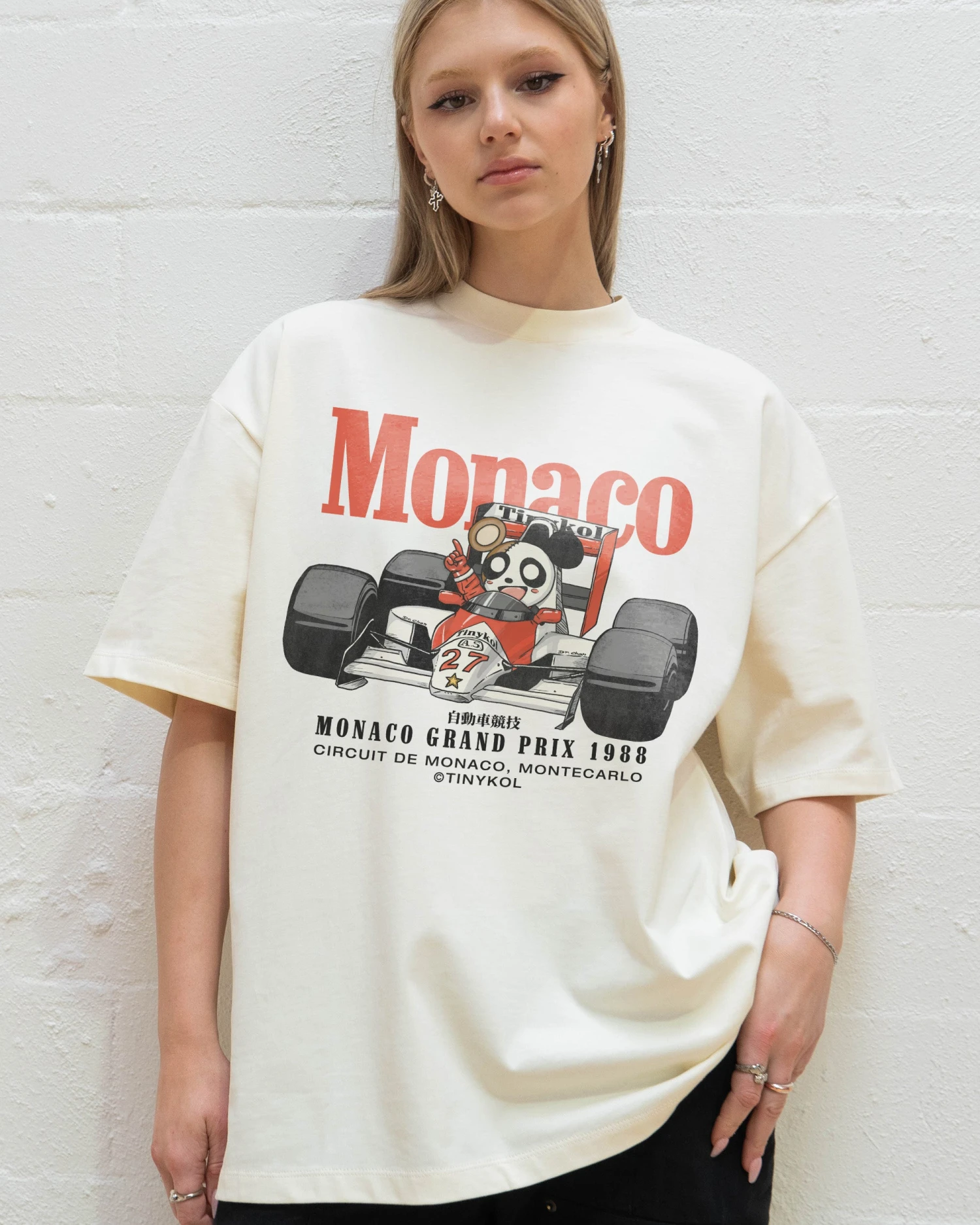 Monaco Racing Oversized Tee 5 Monaco Racing Oversized Tee - Image 3