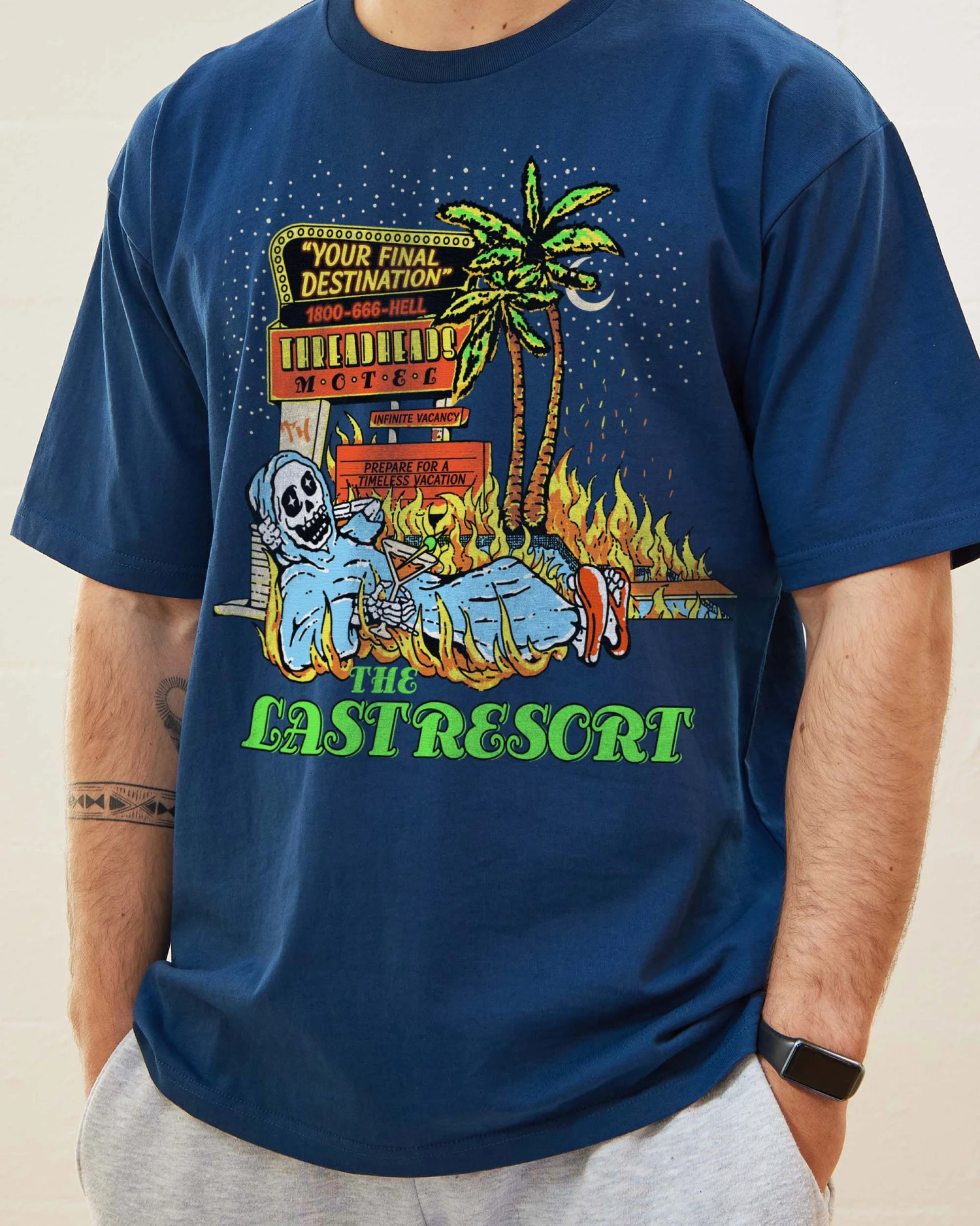 Last Resort Hotel Vacation Packages T-Shirt 3 Last Resort Hotel Vacation Packages T-Shirt