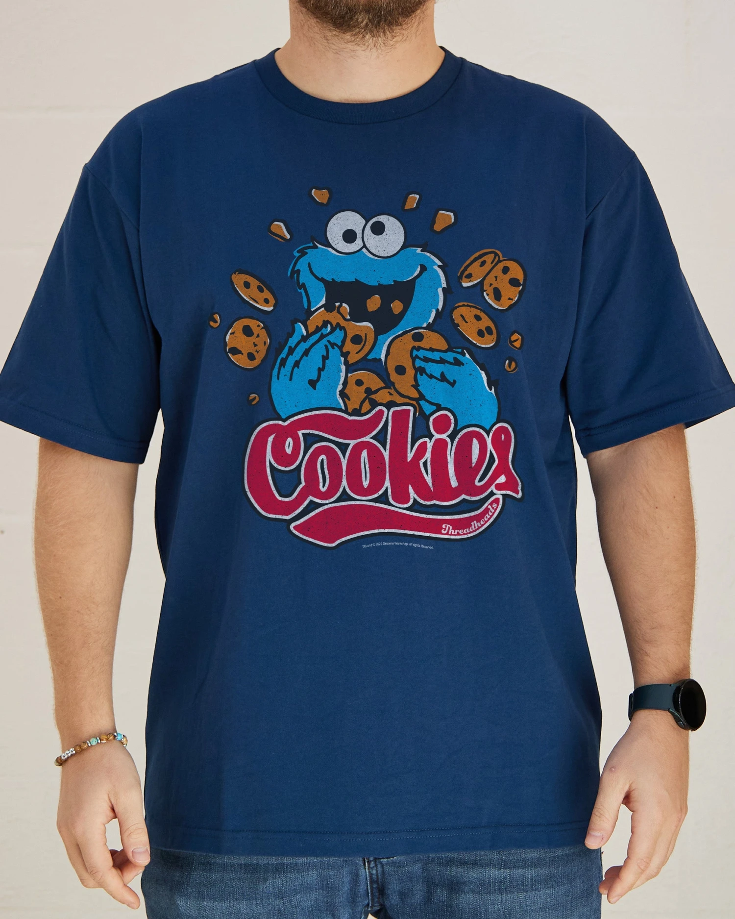 Sesame Street Cookie Monster Cookies T-Shirt 6 Sesame Street Cookie Monster Cookies T-Shirt - Image 4