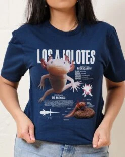 Los Ajolotes T-Shirt 15 Los Ajolotes T-Shirt -Thread Heads Sale Store Navy Front d2b64e39 eca7 4a45 9e9b 9d56a54e0c34