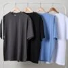 Oversized Tee 4 Pack: Charcoal, Black, Powder Blue, White -Thread Heads Sale Store OVERSIZEDBLANKS 017