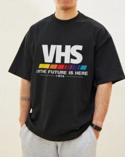VHS - The Future Is Now Oversized Tee 11 VHS - The Future Is Now Oversized Tee -Thread Heads Sale Store OversizeBlack Front 8bc6ce13 b690 4084 a0f4 a9965c5cf19a
