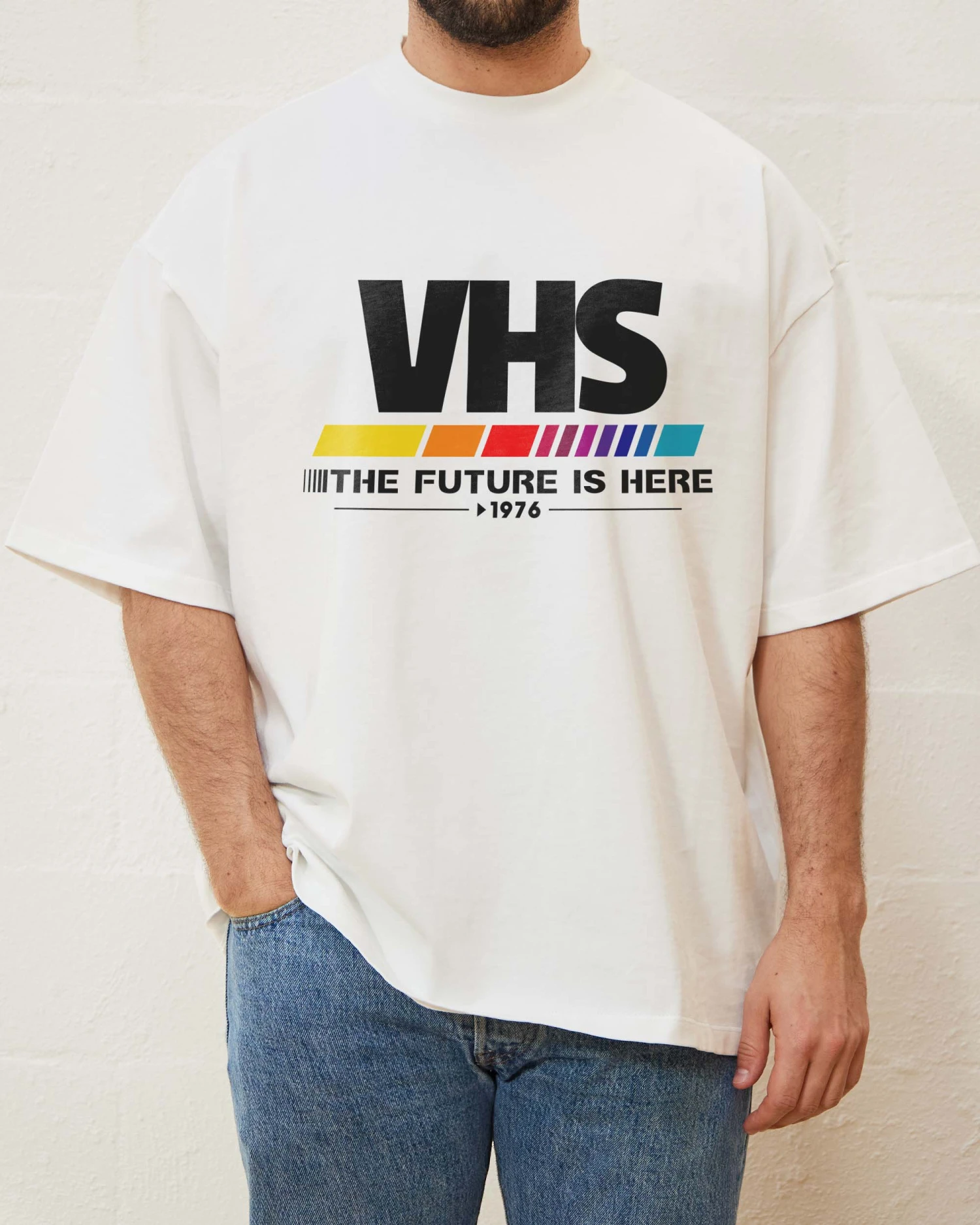 VHS - The Future Is Now Oversized Tee 6 VHS - The Future Is Now Oversized Tee - Image 4