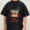Retro Exorcist Oversized Tee -Thread Heads Sale Store Oversize Black Front 7 2270967c e000 42ca b21a f36ff9439146