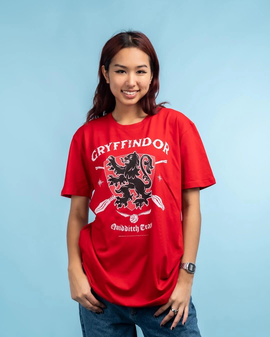 Harry Potter Gryffindor Quidditch Team T-Shirt 4 Harry Potter Gryffindor Quidditch Team T-Shirt - Image 2