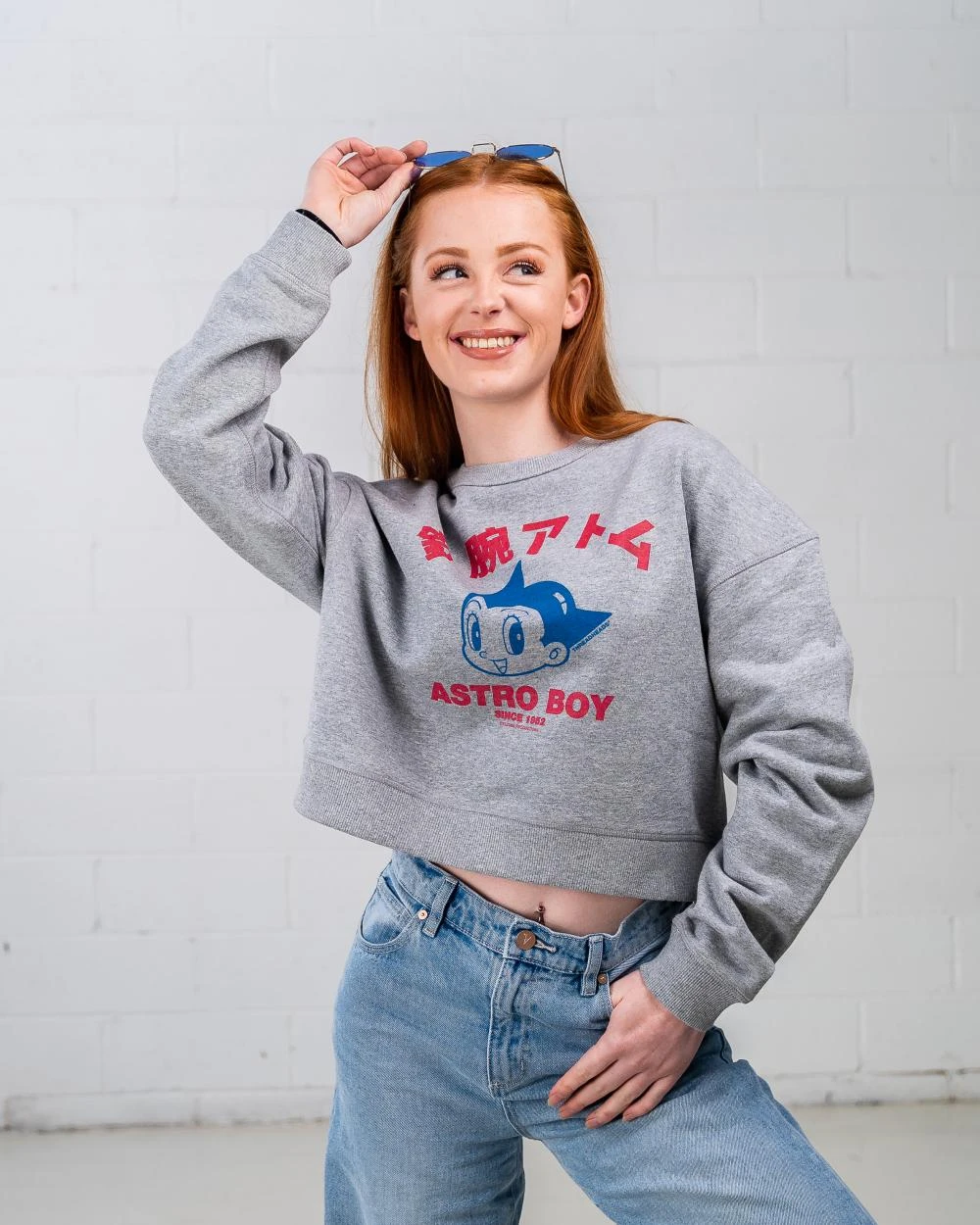 Astro Boy Face Crop Jumper 4 Astro Boy Face Crop Jumper - Image 2