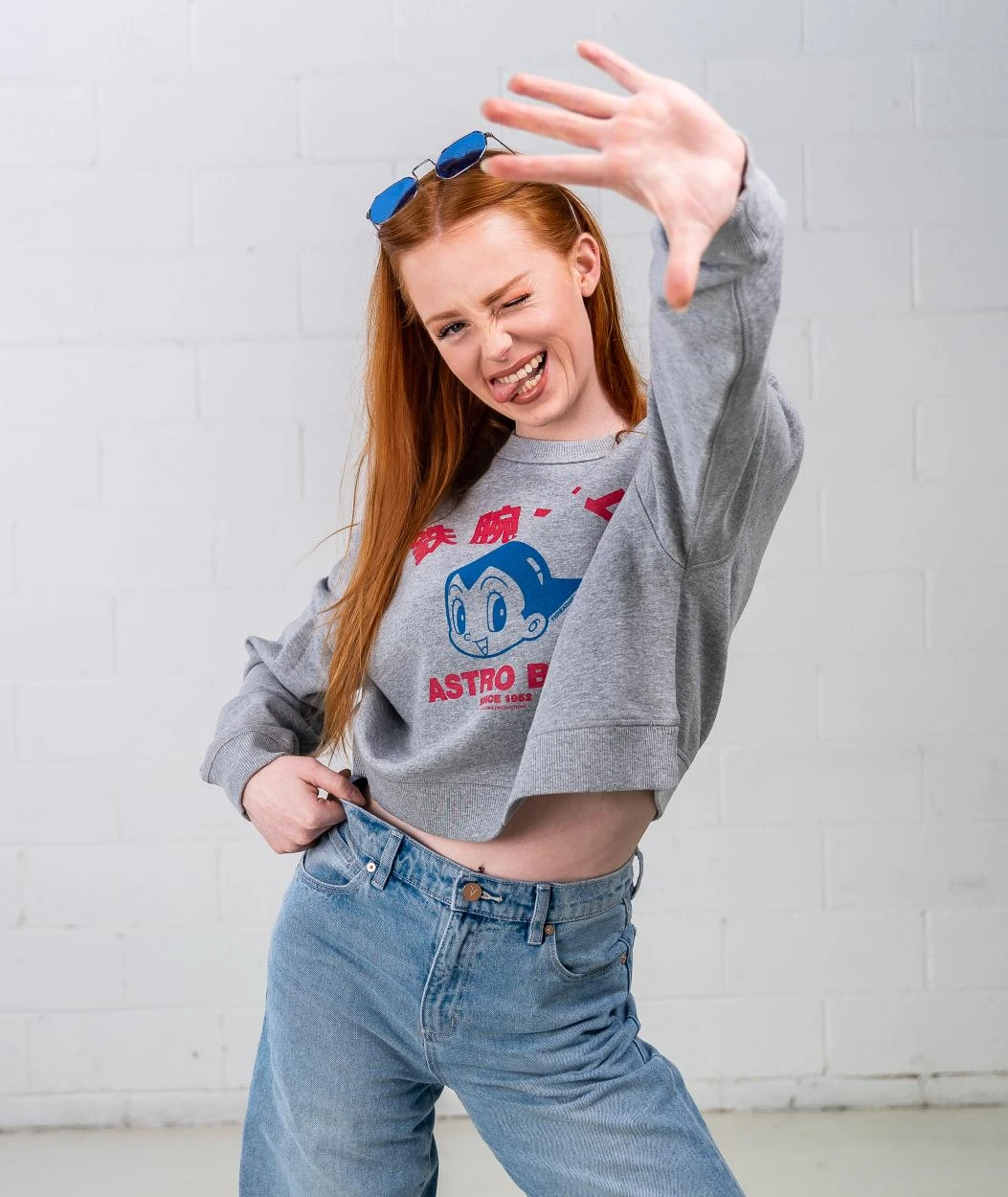 Astro Boy Face Crop Jumper 6 Astro Boy Face Crop Jumper - Image 4