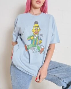 Sesame Street Bert T-Shirt -Thread Heads Sale Store PaleBlue Front 2693c8ae 7cb1 427e bf04 212b5876b13a