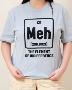Meh The Element Of Indifference T-Shirt 13 Meh The Element Of Indifference T-Shirt -Thread Heads Sale Store PaleBlue Front 44184470 775e 4105 b054 7e0295068697