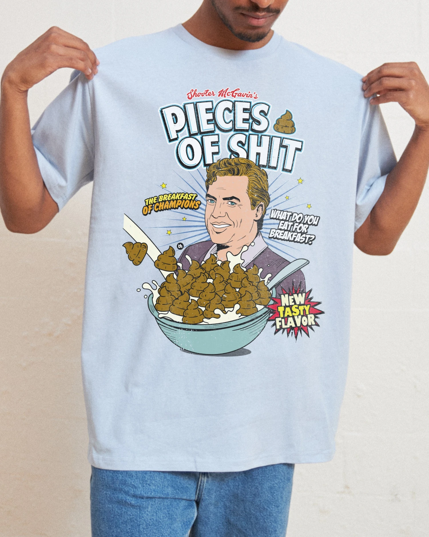 Pieces Of Shit Cereal T-Shirt 3 Pieces Of Shit Cereal T-Shirt