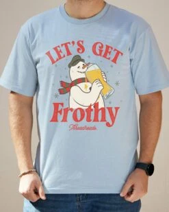 Let's Get Frothy T-Shirt -Thread Heads Sale Store PaleBlue Front 78a864cb eb84 4e71 9d47 43d3b5cefe6a