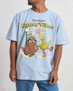 Sesame Street Sunny Vibes T-Shirt 9 Sesame Street Sunny Vibes T-Shirt -Thread Heads Sale Store PaleBlue Front c03a9876 4d92 497b b6f6 1ab7ff20bcfa