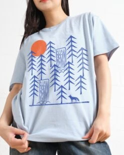 Wild Day Fox T-Shirt 7 Wild Day Fox T-Shirt -Thread Heads Sale Store PaleBlue Front d0bbc1db b5a5 4f5a bb36 e3a3620d9951