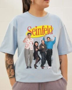 Seinfeld Characters T-Shirt -Thread Heads Sale Store Pale Blue Front ee9cc6c7 319a 42a4 9bf8 318e11d0bde2