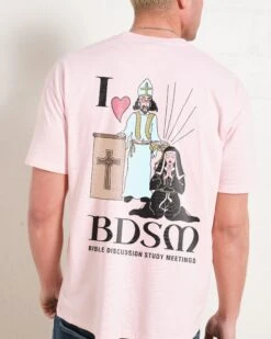 I Love BDSM T-Shirt 24 I Love BDSM T-Shirt -Thread Heads Sale Store Pink