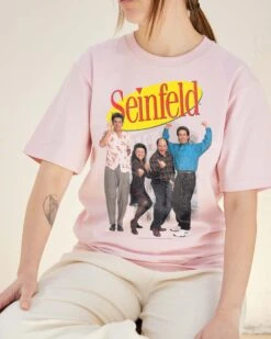 Seinfeld Characters T-Shirt -Thread Heads Sale Store Pink Front 0b43b2f7 0ea5 418d 91d1 ca53ee627f07