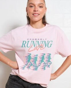 Probably Running Late T-Shirt -Thread Heads Sale Store Pink Front 92e99a8c dd25 47c2 9f13 a9e600e0fb09