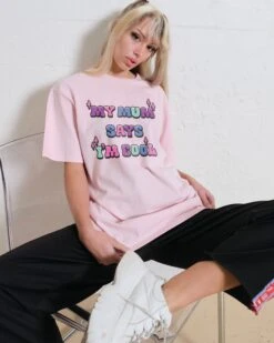 My Mum Says I'm Cool T-Shirt -Thread Heads Sale Store Pink Front db4d7bf1 38ed 4d9b bc8f 337cbb4f54b5