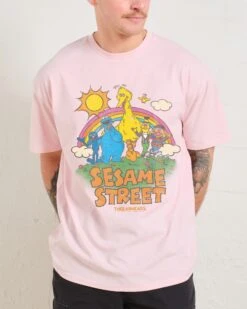 Sesame Street Sunny Days T-Shirt 9 Sesame Street Sunny Days T-Shirt -Thread Heads Sale Store Pink Front f1113477 9496 4fe9 88e4 977c4fd63a5f