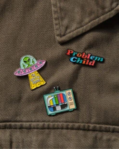 I'm Outta Here Enamel Pin -Thread Heads Sale Store Pins lifestyle 17copy